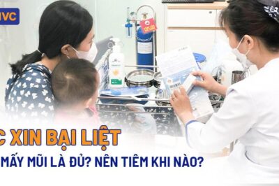 Vắc xin bại liệt tiêm mấy mũi là đủ? Nên tiêm khi nào cho trẻ?